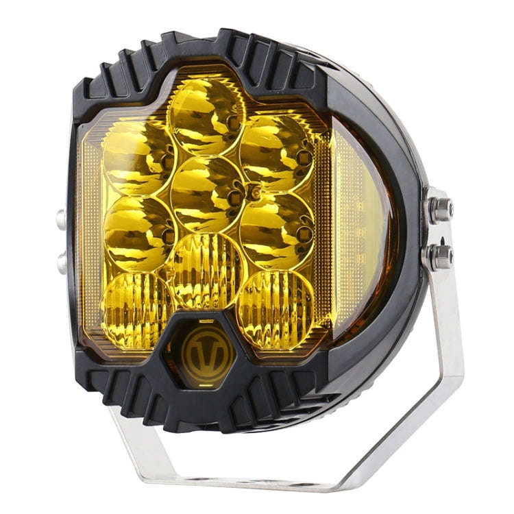 OL-1950Y 7 inch DC12V-30V 8000LM 6500K 90W Car LED Light on Three Sides Headlight for Jeep Wrangl...