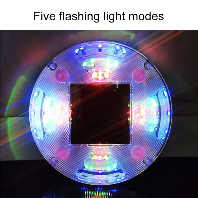 2 PCS Solar LED Flashing Light Car Rear-end Collision Warning Lights, Strong Magnetic Constantly ...