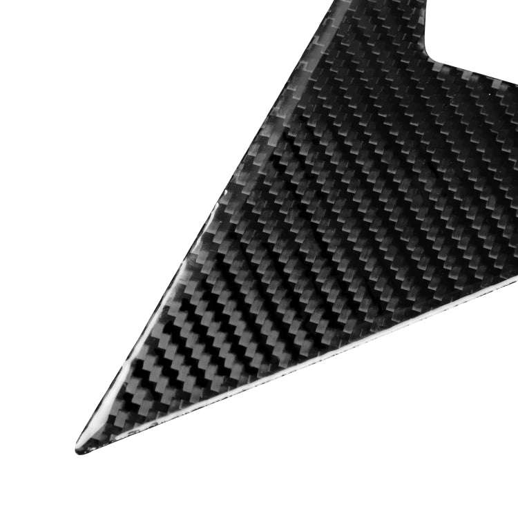 2 PCS Car Carbon Fiber Front Triangle Decorative Sticker for Infiniti FX 2009-2013/QX70 2014-, Le...