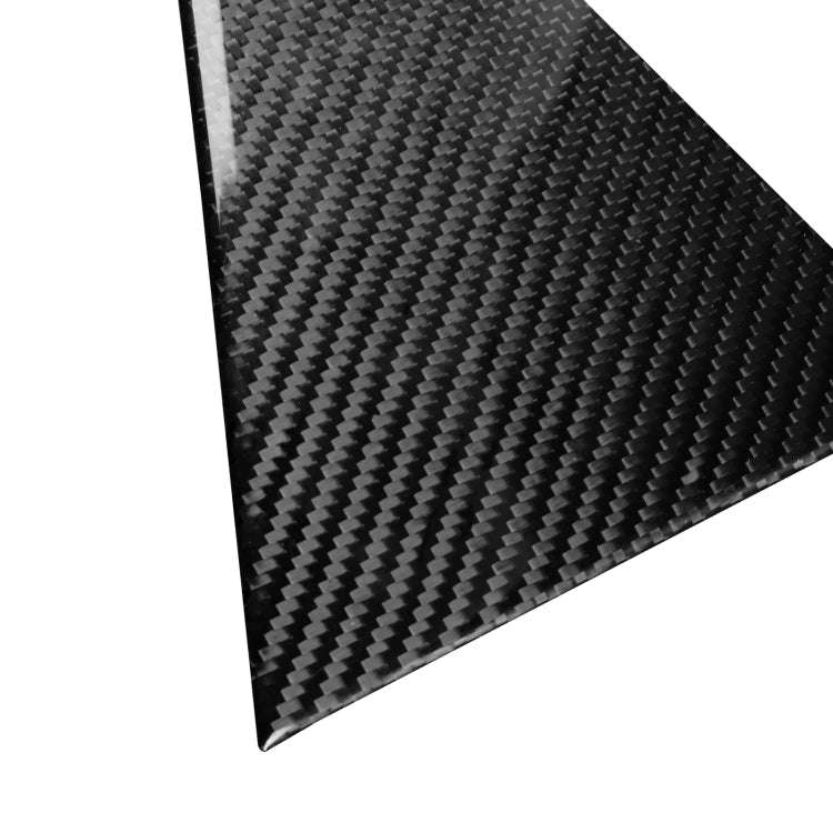 2 PCS Car Carbon Fiber Rear A Pillar Decorative Sticker for Infiniti FX 2009-2013/QX70 2014-, Lef...