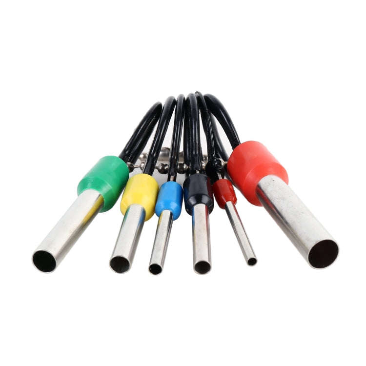 6 in 1 Car Plug Circuit Board Wire Harness Terminal Extraction Pick Connector Crimp Pin Back Need...