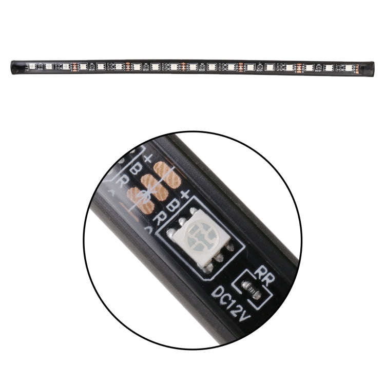 4 in 1 Universal Car USB 8-color APP Control LED Atmosphere Light Decorative Lamp, with 18LEDs La...
