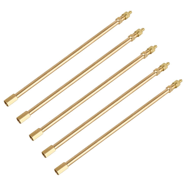 5 PCS Car Tires Valve Inflatable Extension Tube, Length: 200mm