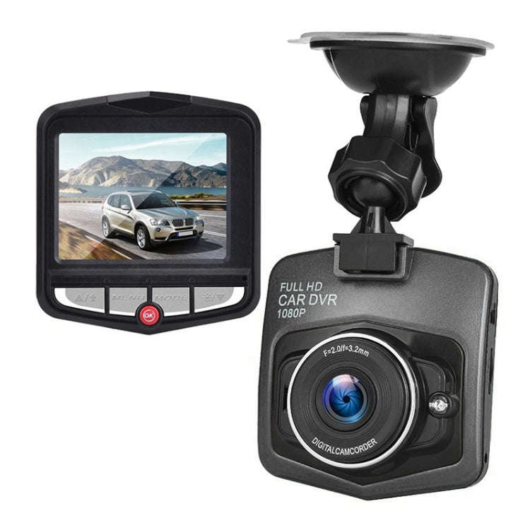 2.4 inch Car 480P Single Recording Shield Driving Recorder DVR Support Parking Monitoring / Loop ...