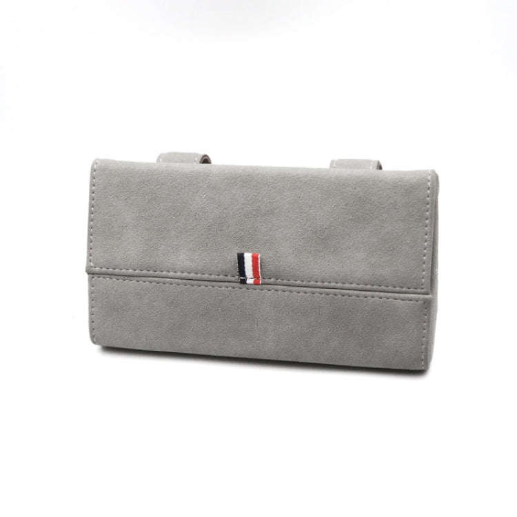 530 Car Glasses Storage Bag Glasses Box (Grey)