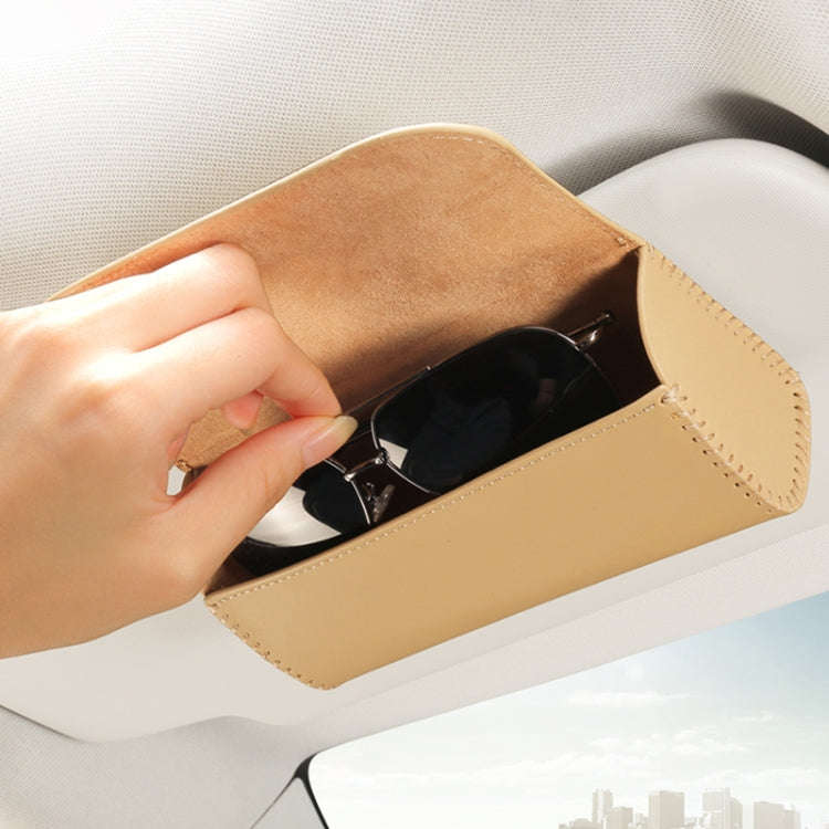 533 Car Glasses Storage Bag Glasses Box (Black)