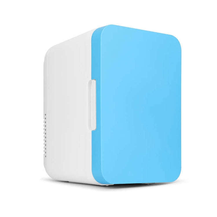 8L 37-48W Car / Home Mini Refrigerator, EU Plug(Blue)