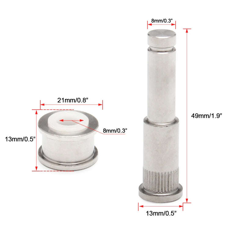Car Door Hinge Pin Roller Repair Kit for Chevrolet / GMC 2007-2011