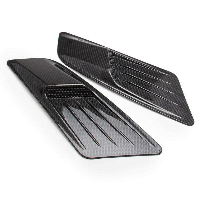 2 PCS Car Decorative Air Flow Intake Scoop Bonnet Side Fender Vent Hood Set for Ford Mustang 2015...