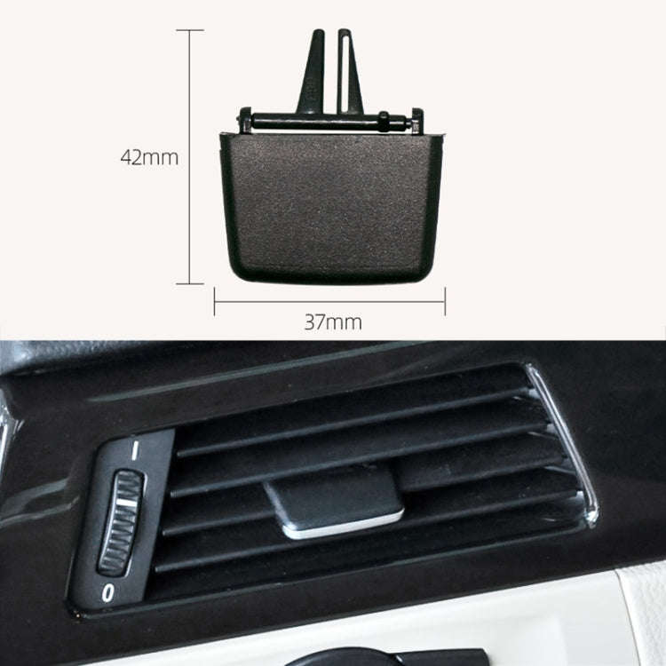 Car Front Air Conditioning Exhaust Switch Paddle Air Conditioning Leaf Clip for BMW 3 Series E90,...