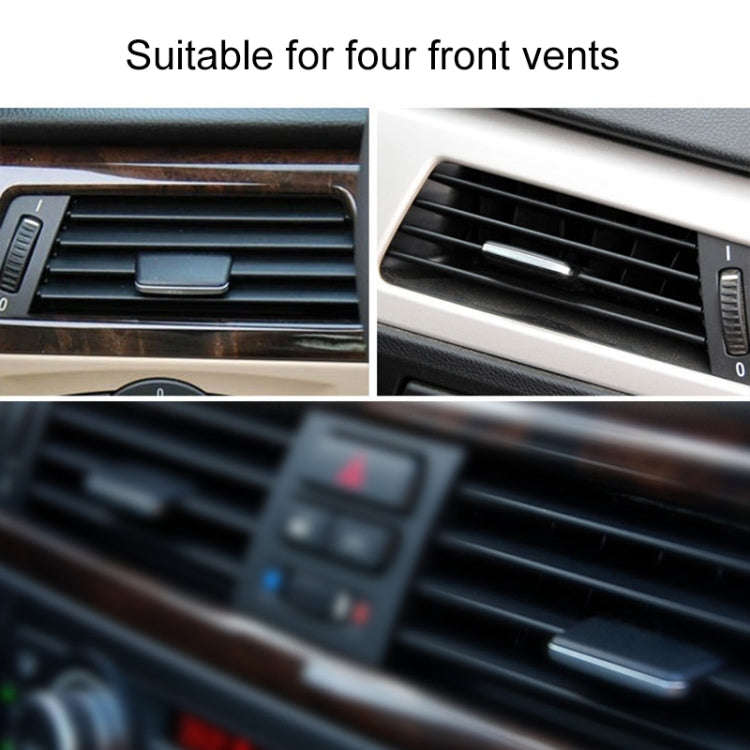 Car Front Air Conditioning Exhaust Switch Paddle Air Conditioning Leaf Clip for BMW 3 Series E90,...