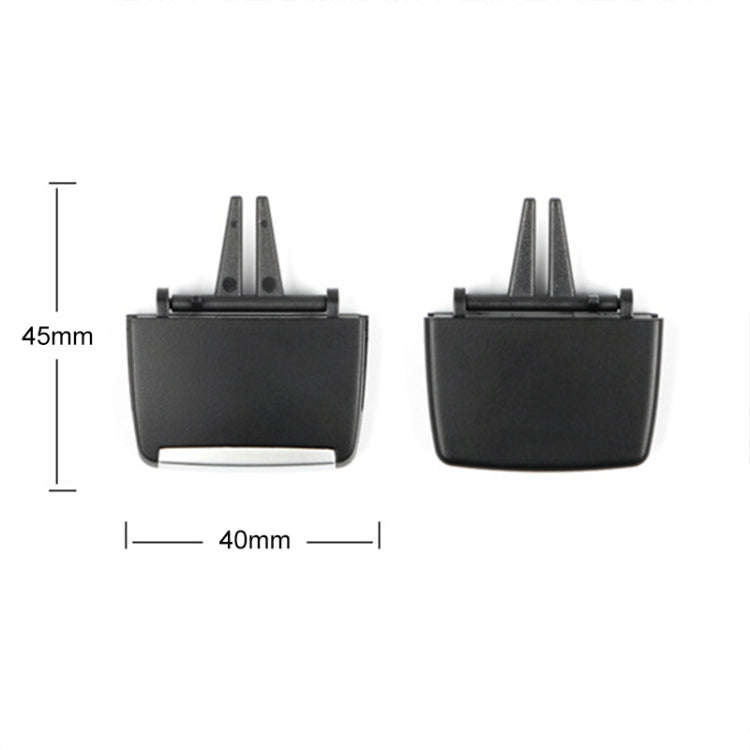 Car Front Air Conditioning Exhaust Switch Paddle Air Conditioning Leaf Clip for BMW X5 / X6, Left...