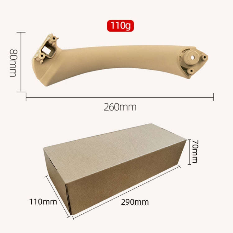 Car Right Side Inner Door Bracket for BMW E90 2005-2012, Left and Right Drive Universal (Beige)