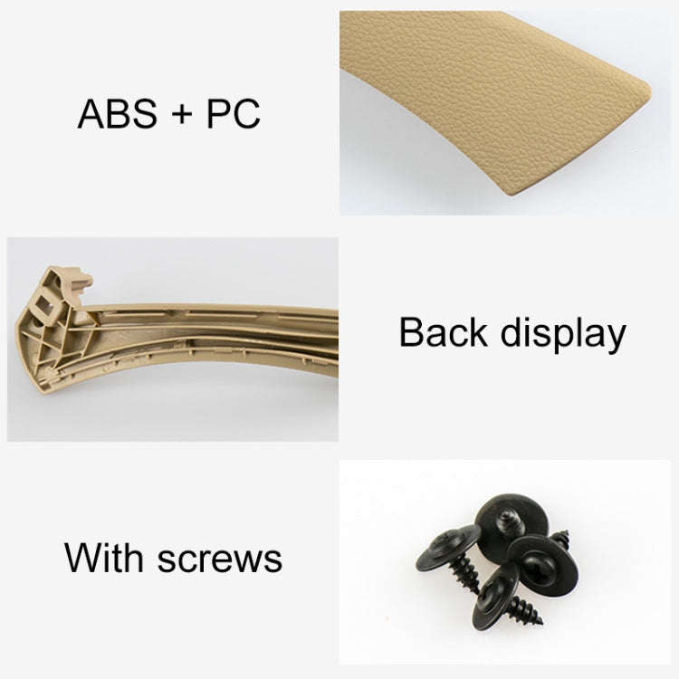 Car Right Side Inner Door Bracket for BMW E90 2005-2012, Left and Right Drive Universal (Beige)