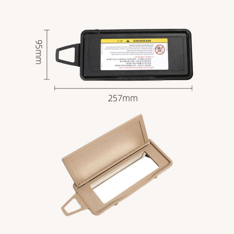 Car Front Row Right Sun Visor Makeup Mirror for Mercedes-Benz S Class W220 1998-2005, Left and Ri...