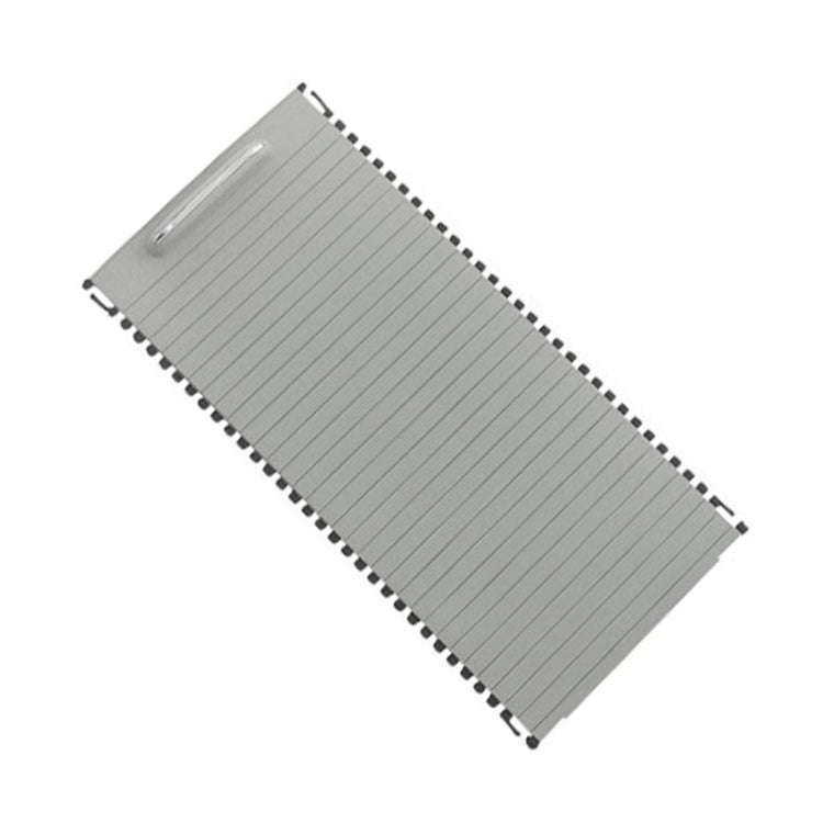 Car Water Cup Holder Roller Blind Zipper Storage Box Trim for Mercedes-Benz W204 / W212 2008-2015...