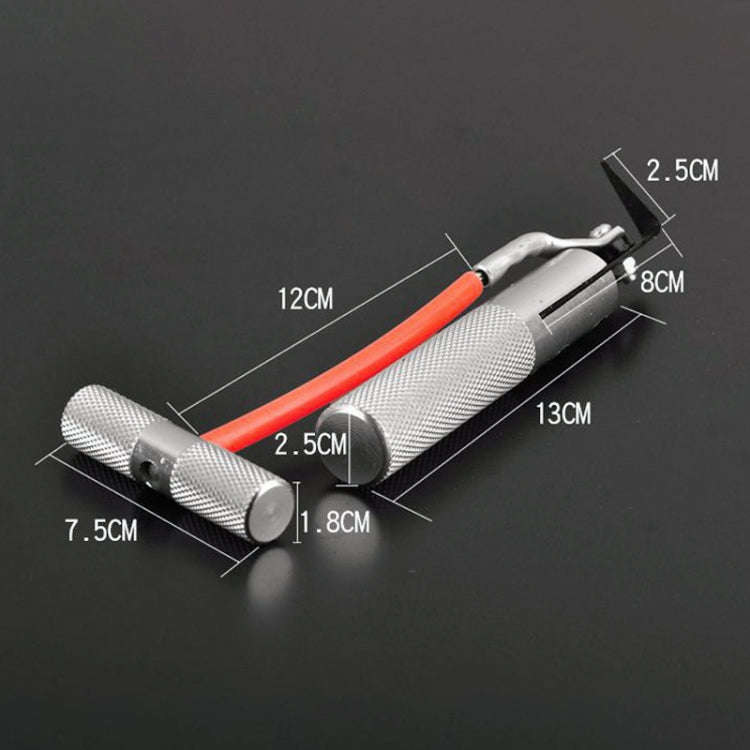 Car Windshield Aluminum Handle Strip Cutting Tool Glass Broach Tool