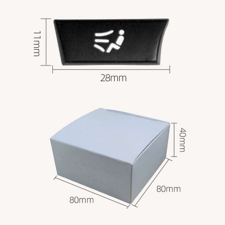 Car Air Conditioner Panel Switch Button 11-button 61319313923 for BMW  F10 / F07 / F02