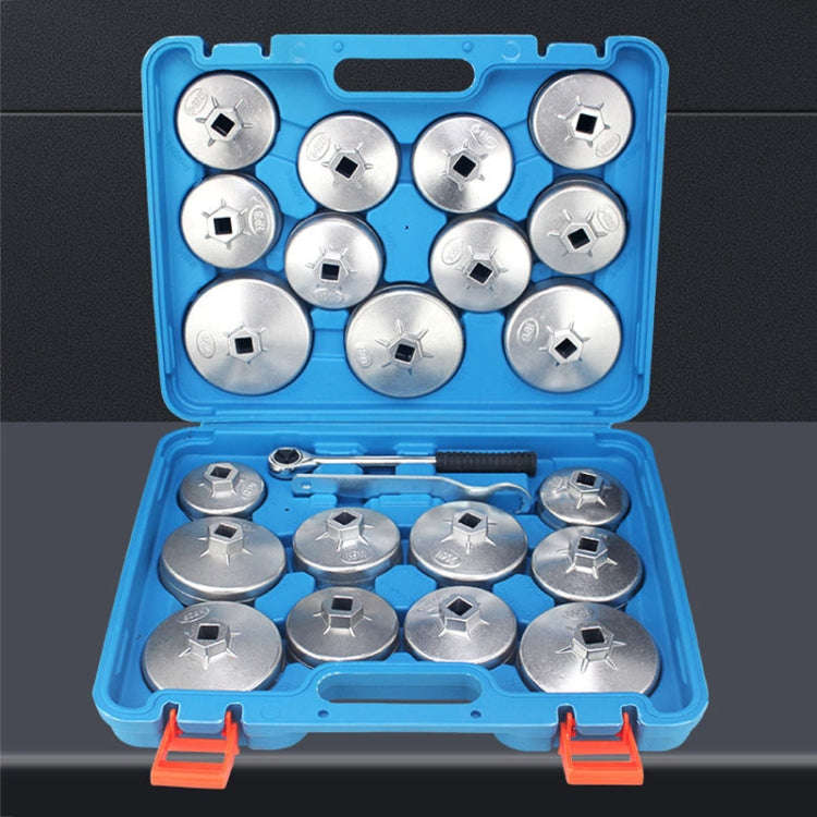 23 in 1  Car Bowl Cap Type Oil Filter Wrench Removal Tool Random Color Delivery