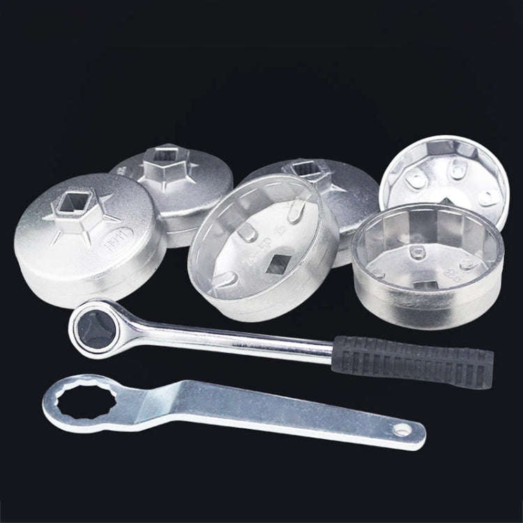 23 in 1  Car Bowl Cap Type Oil Filter Wrench Removal Tool Random Color Delivery