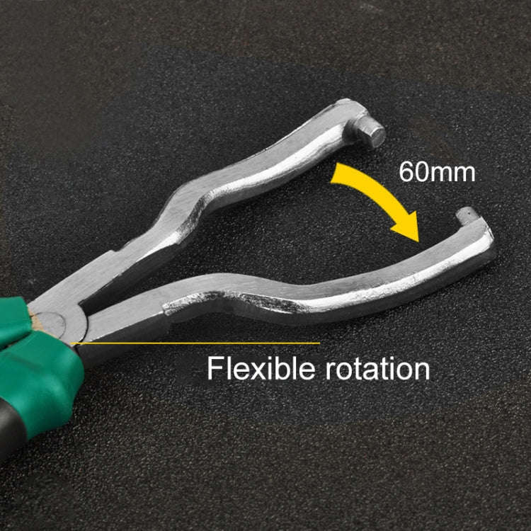 Car Filter Oil Pipe Joint Removal Pliers, OPP Bag Package Random Color Delivery