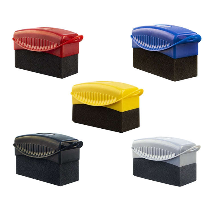 5 PCS FJYS-01 Car Tires Polishing Waxing Oiling Sponge Brush without Cover, Size: 12x5.5x7cm, Ran...