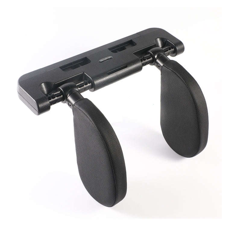 A02 Adjustable Car Auto U-shaped Memory Foam Neck Rest Cushion Seat Pillow(Black)