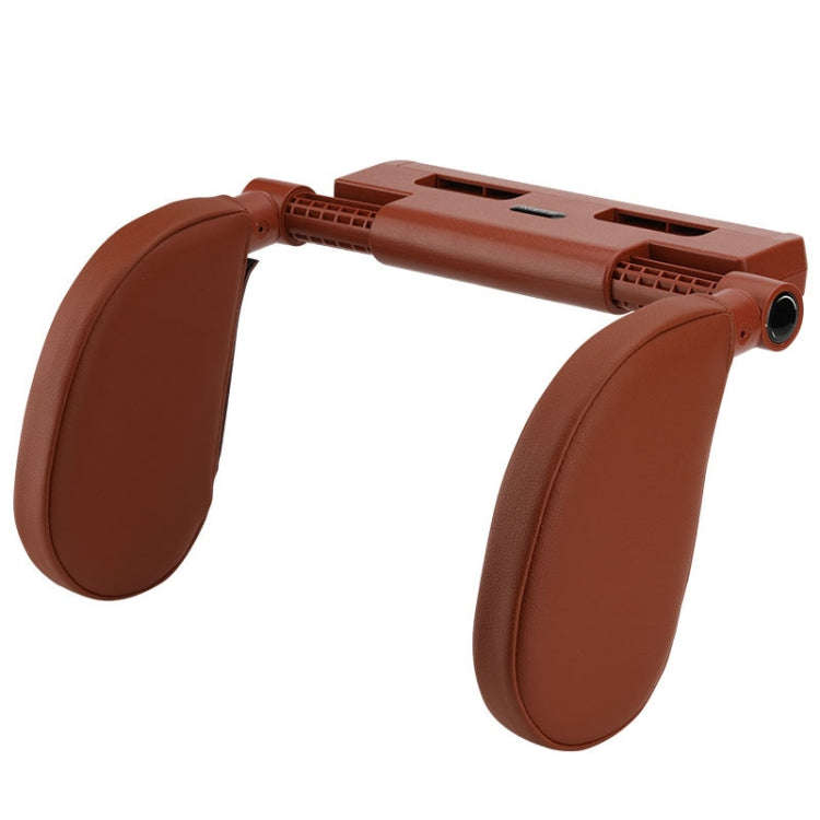 A03 Adjustable Car Auto U-shaped Memory Foam Neck Rest Cushion Seat Pillow (Brown)