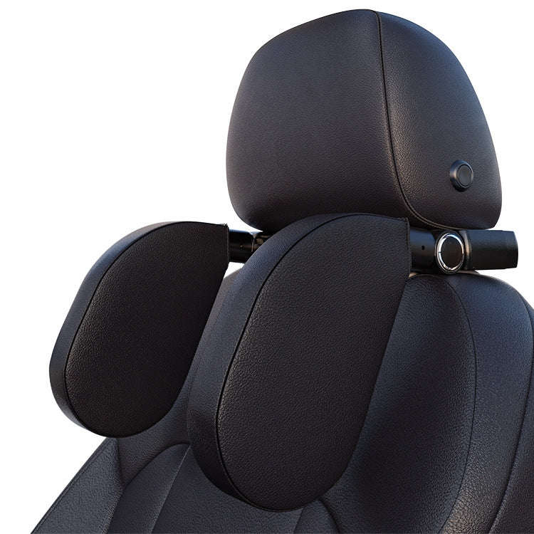 A05 Adjustable Car Auto U-shaped Memory Foam Neck Rest Cushion Seat Pillow with Hook & Mobile Pho...
