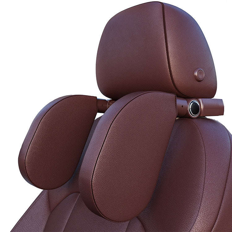 A05 Adjustable Car Auto U-shaped Memory Foam Neck Rest Cushion Seat Pillow with Hook & Mobile Pho...