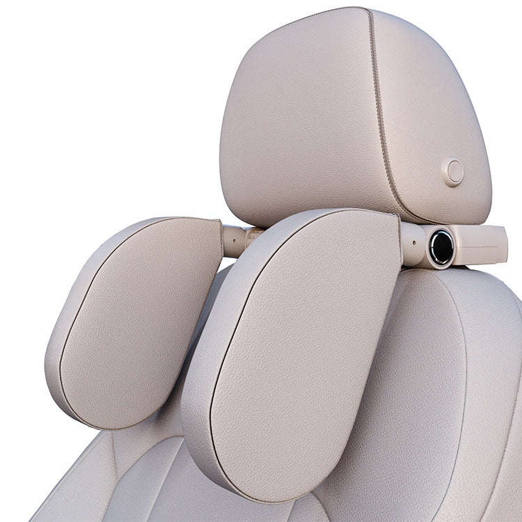 A05 Adjustable Car Auto U-shaped Memory Foam Neck Rest Cushion Seat Pillow with Hook & Mobile Pho...