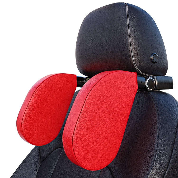 A05 Adjustable Car Auto U-shaped Memory Foam Neck Rest Cushion Seat Pillow with Hook & Mobile Pho...