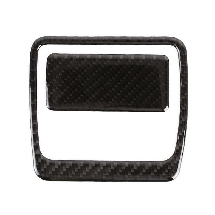 2 in 1 Car Carbon Fiber Front Passenger Seat Storage Box Switch Decorative Sticker for Buick Rega...