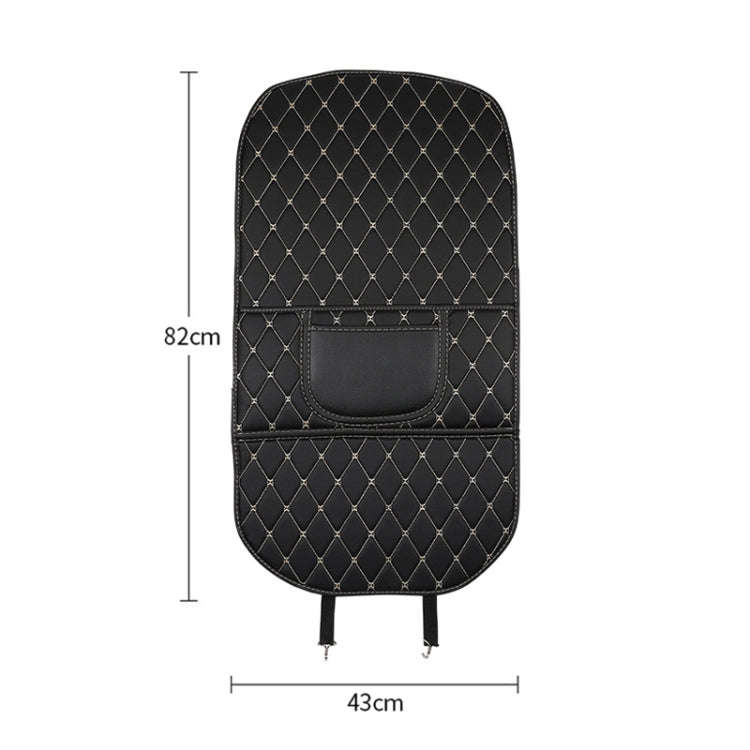 Car All-inclusive Seat Back Anti-kick Mat Rear Anti-dirty Pad Large Size