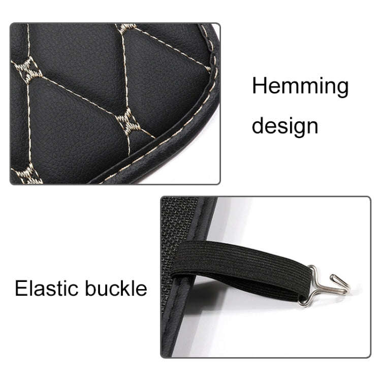 Car All-inclusive Seat Back Anti-kick Mat Rear Anti-dirty Pad Large Size