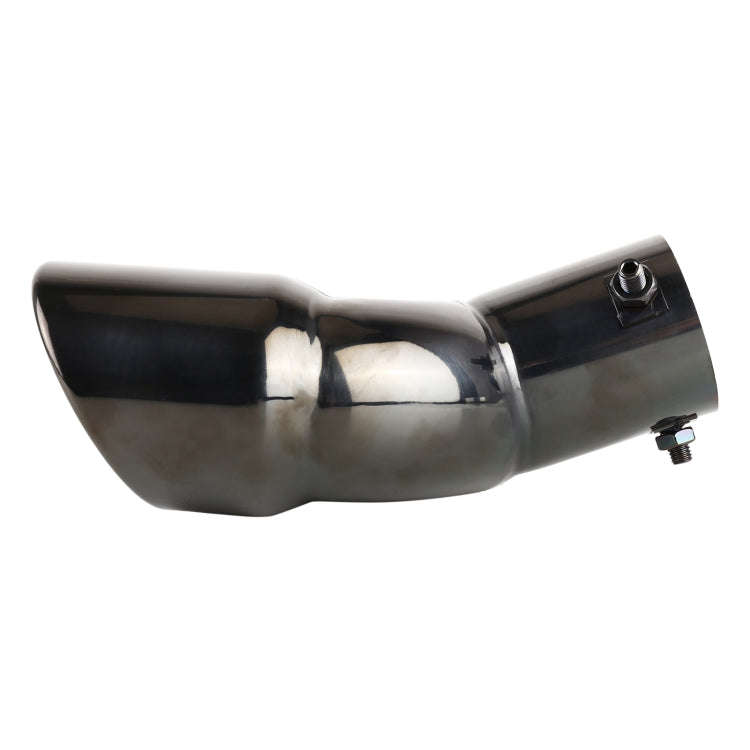 Universal Car Styling Stainless Steel Elbow Exhaust Tail Muffler Tip Pipe, Inside Diameter: 6cm (...