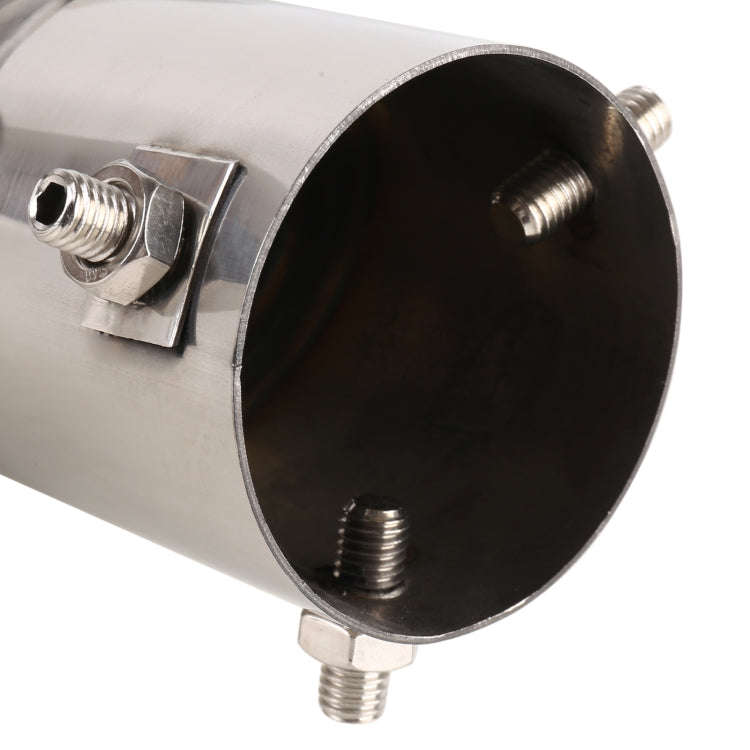 Universal Car Styling Stainless Steel Elbow Exhaust Tail Muffler Tip Pipe, Inside Diameter: 6cm (...