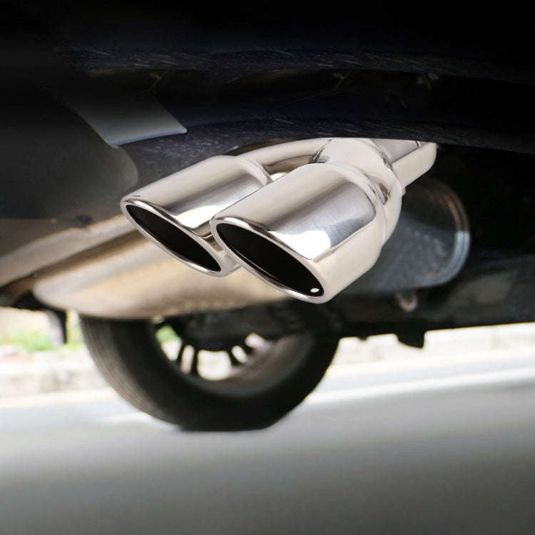 Universal Car Styling Stainless Steel Straight Exhaust Tail Muffler Tip Pipe, Inside Diameter: 6c...