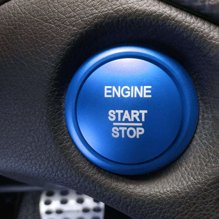 Car Engine Start Key Push Button Ring Trim Sticker Decoration for Mercedes-Benz A-Class 2013-2018...