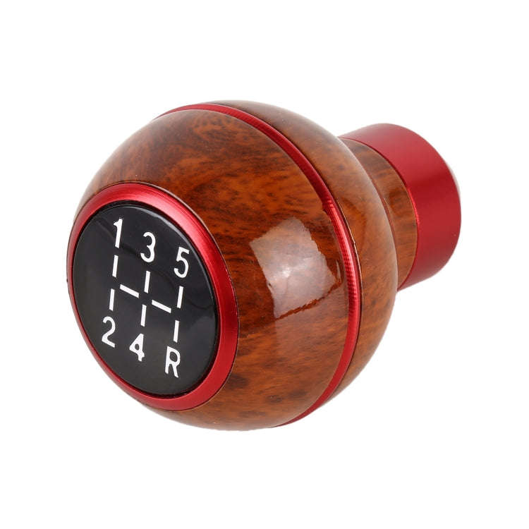 Car Shift Handball Gear Lever Gear 5-stall Wood Texture Shift Knob