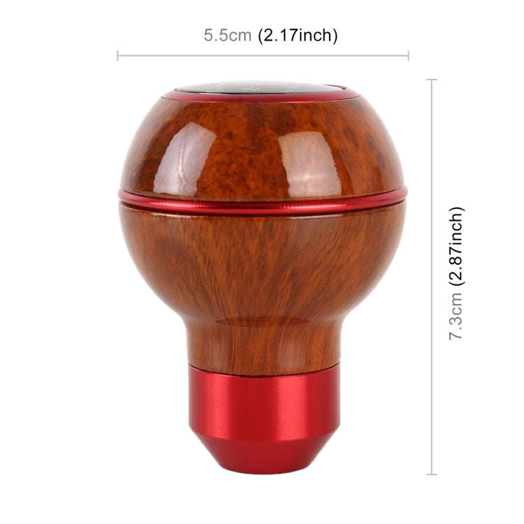 Car Shift Handball Gear Lever Gear 5-stall Wood Texture Shift Knob