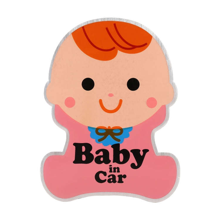 Baby in Car Free Sticker Warning Sticker