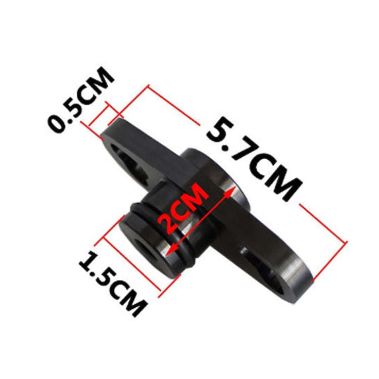 Car Modified Fuel Booster Valve Base Pressure Regulating Valve Connection Seat for Mitsubishi, Bi...
