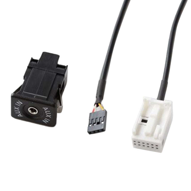 Car AUX Audio Interface + Cable Wire Harness for BMW E60 E63 E64 E65