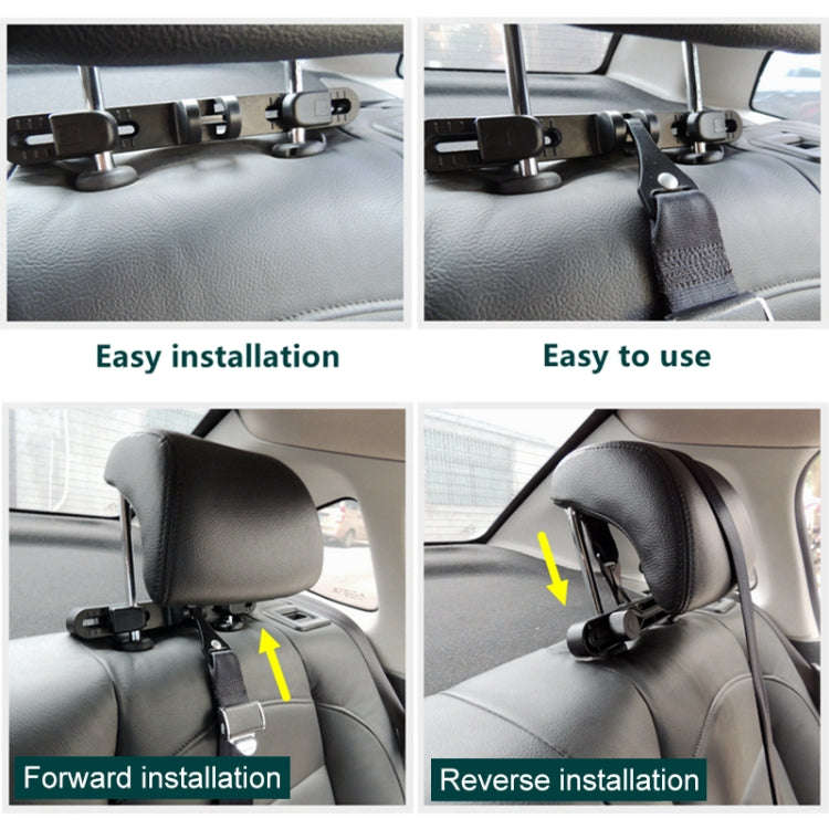 CSJY-3001 Car Children Safety Seat LATCH Interface Bracket Headrest Fixer