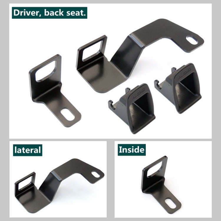 ZL-2029 Car Left Side Rear Seat Isofix Child Seat Interface for Honda 8th Generation Accord 2008-...
