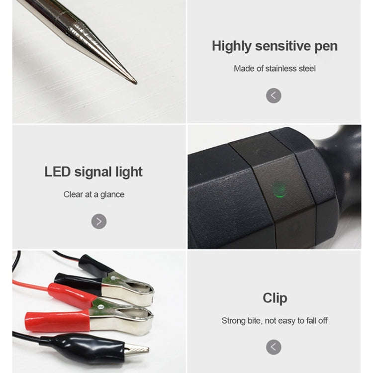 DUOYI DY18 Car Circuit Tester Probe Diagnostic Tool 12V 24V Current Voltmeter