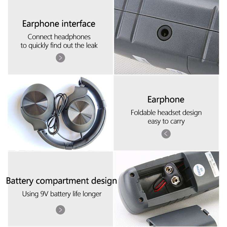 DUOYI DY26A Car Ultrasonic Leak Location Determine Meter