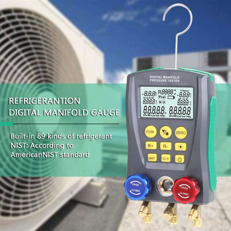 DUOYI DY517 Car Air Conditioning Repair Electronic Refrigerant Meter Air Conditioning Fluoride Meter