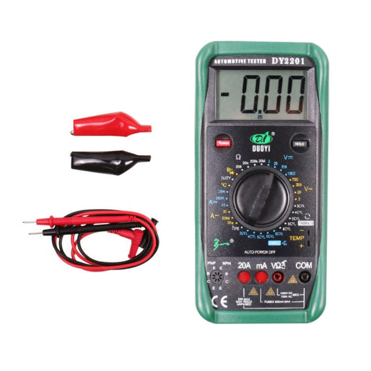 DUOYI DY2201 Car High-precision Digital Automobile Multi-function Maintenance Automatic Universal...
